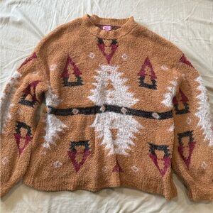Cozy Geometric Pattern Sweater